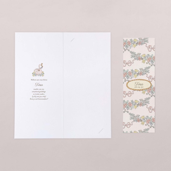 Mijn eerste portret - roze