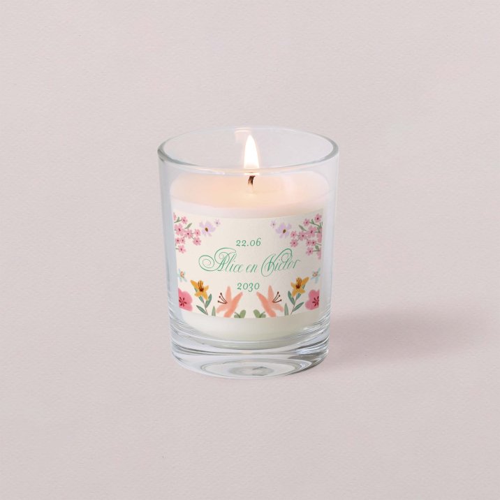 Pastel flowers