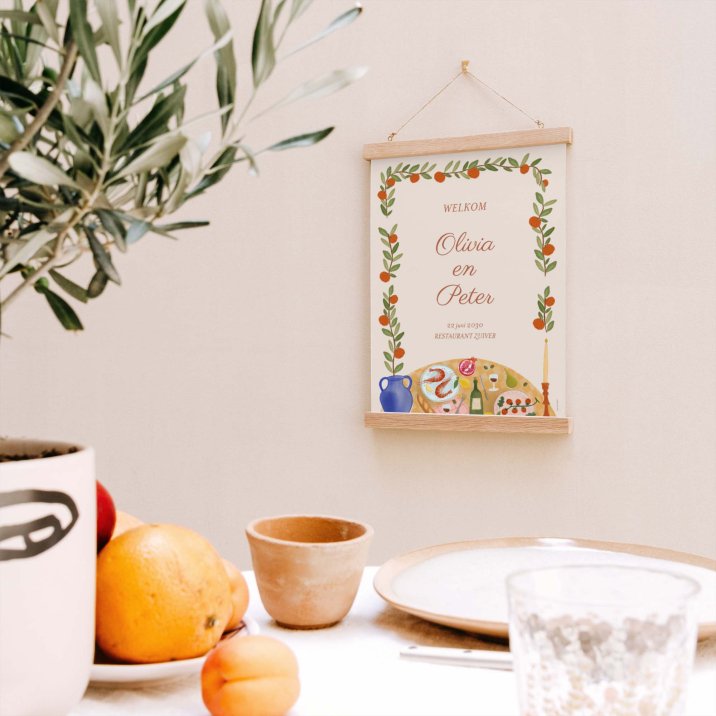 Colorful table
