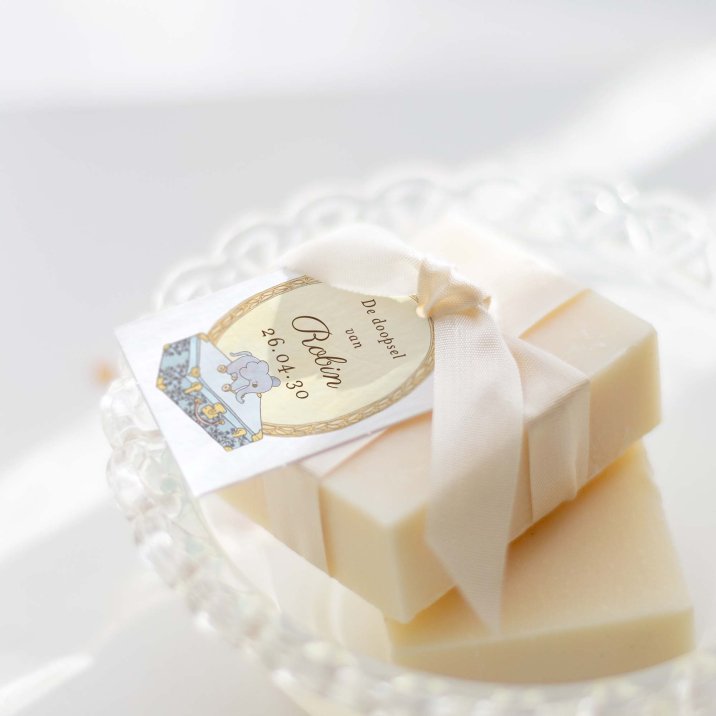 Mijn eerste portret - blauw