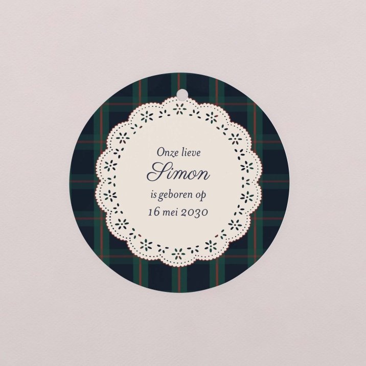 Claudine - tartan