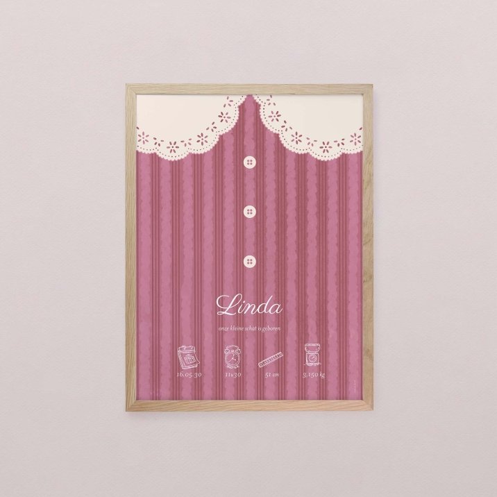 Claudine - roze