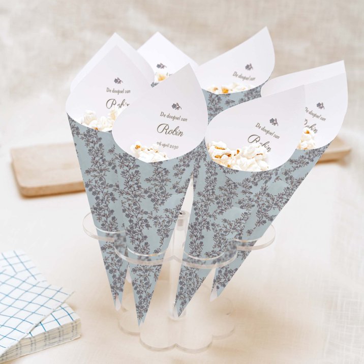 Mijn eerste portret - blauw