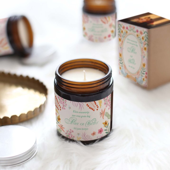 Pastel flowers