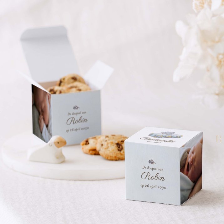 Mijn eerste portret - blauw